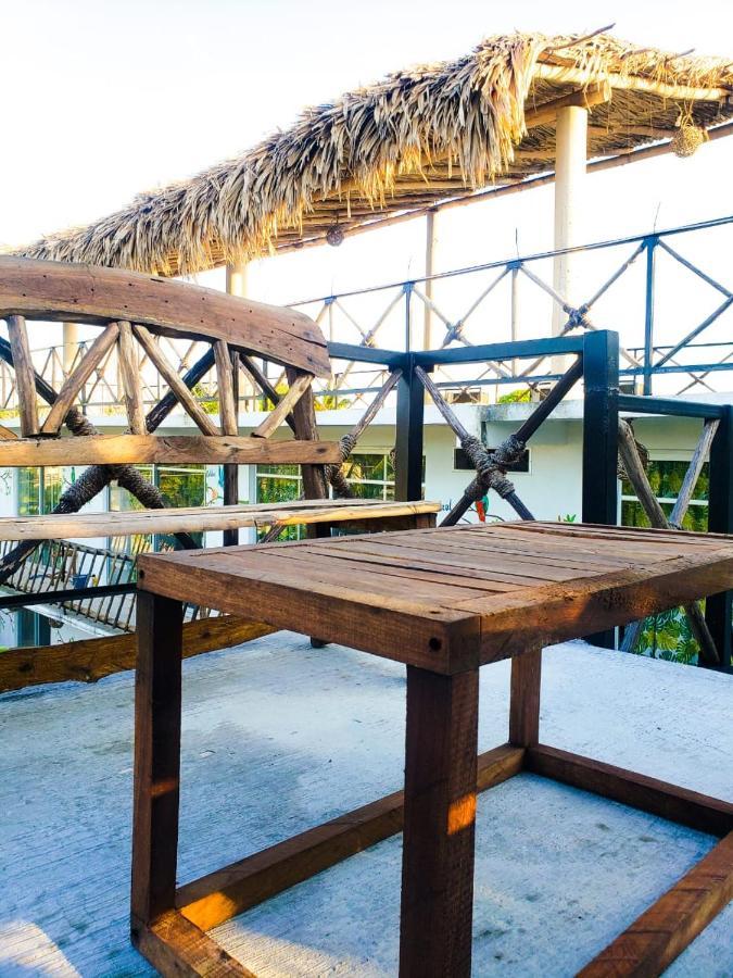 La Casa De Las Aves Bacalar Buitenkant foto