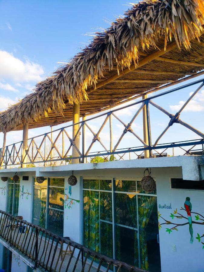 La Casa De Las Aves Bacalar Buitenkant foto